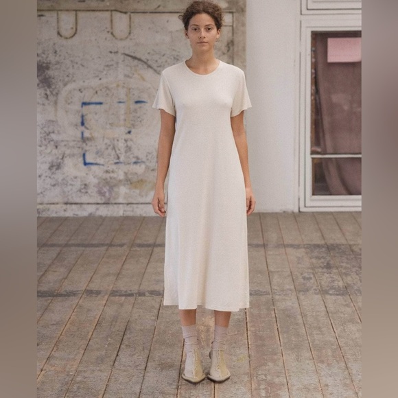 Baserange wild silk tee dress S NWOT - Picture 1 of 7